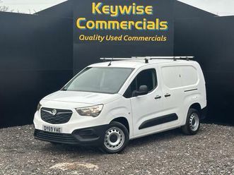 2019 vauxhall combo 2300 1.5 turbo d 100ps h1 edition van panel van diesel manual