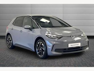 volkswagen id.3 125kw match pure 52kwh 5dr auto