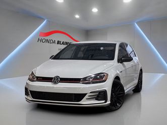 volkswagen golf gti 2019 rabbit automatique + mags