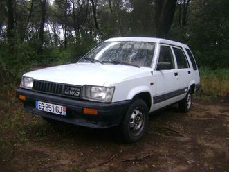 toyota tercel 4x4 - 1983