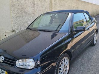 vw golf cabriolet highline tdi junho/01