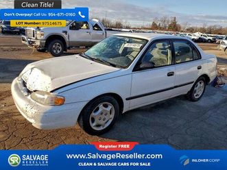 2001 chevrolet prizm