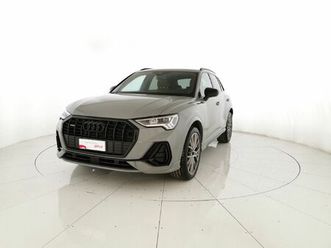audi q3 sportback 40 2.0 tfsi identity black quattro s-tronic del 2023 usata a san salvo
