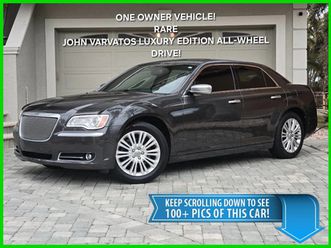2014 chrysler 300 series c john varvatos luxury awd - 47k miles - rare!