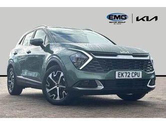 kia sportage 1.6 h t gdi 3 suv 5dr petrol hybrid auto euro 6 s/s 226 bhp