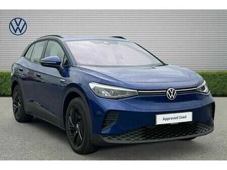 volkswagen id.4 - 109kw life pure 52kwh 5dr auto