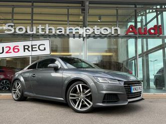 audi tt 1.8 tfsi s line coupe 3dr petrol manual euro 6 (start/stop) (180 ps) petrol manual