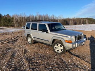 jeep commander 3.7 v6 benzyna + lpg //bezwypadkowy/zamiana/hak 3,5 t uhowo • olx.pl