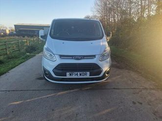 2014 ford transit custom 290 ltd 6 seat crew cab spares repairs 148k miles