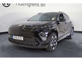 hyundai kona ränta 4,95% | ev 65 kwh advanced, navigation, 360 kamera,