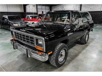 1985 dodge ramcharger for sale