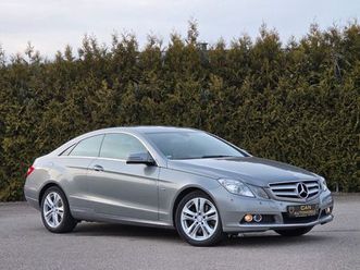 mercedes-benz e350 coupe cgi blueefficiency-navi-leder-automat