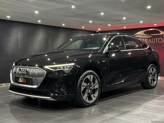 audi e-tron sportback 55 quattro s line dezembro/22