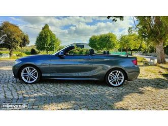 bmw 220 d cabrio pack m auto