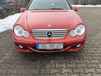 hallo verkaufe mein mercedes c klasse sportcoupe aus 2hand