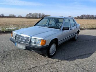 mercedes-benz 190 e 2.0 oldtimer silber