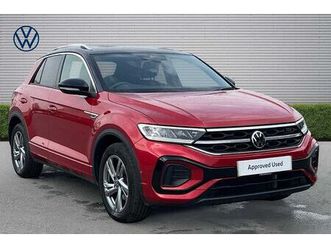 volkswagen t-roc - 1.5 tsi r-line 5dr