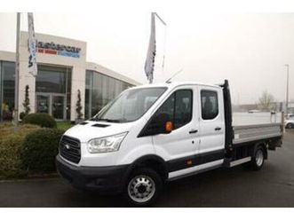 ② ford transit custom l4 dubbel cabine electr lift dhollandia — camionnettes & utilitaires — 2ememain