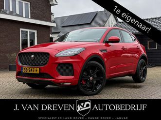 jaguar e-pace - 2.0 p250 awd first edition black pack - eerste eigenaar r-dynamic, cruise, elek. verw. sto