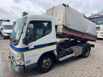 ② mitsubishi canter *fuso 3s13-refuse truck-tipper* (bj 2007) — camionnettes & utilitaires — 2ememain