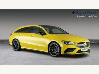 2.0 cla35 amg (premium plus) shooting brake 7g-dct 4matic euro 6 (start/stop) 5dr