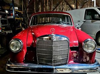 mercedes benz ponton 180 c ez 1961