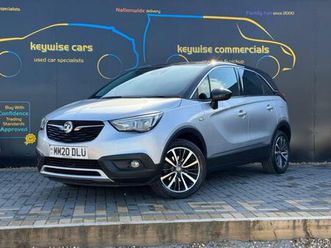 2020 vauxhall crossland x 1.2t [130] elite nav 5dr [start stop] hatchback petrol manual