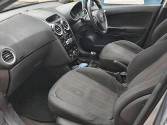 silver vauxhall corsa 2012