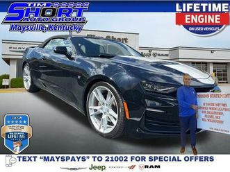 used 2021 chevrolet camaro 1ss
