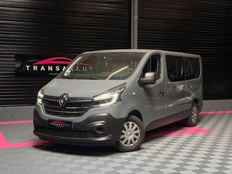renault trafic navette l2 dci 145ch energy spaceclass 9 places  suivi ok + distribution a chaine + ct ok 