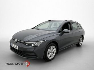 volkswagen golf sportscombi m&k-värm rattvärme carplay moms