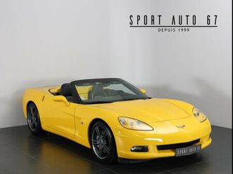 chevrolet corvette c6 cabriolet v8 6.2l