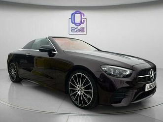 2.0 e220d amg line night edition (premium plus) cabriolet g-tronic+ euro 6 (start/stop) 2dr