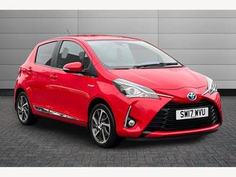toyota yaris 1.5 hybrid excel 5dr cvt