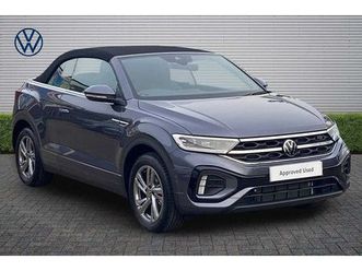 volkswagen t-roc cabriolet - 1.5 tsi r-line 2dr dsg