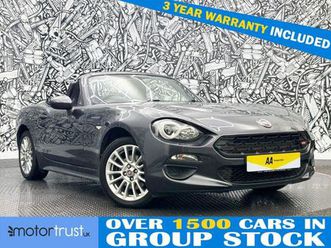 2018 fiat 124 1.4 multiair 124 spider classica