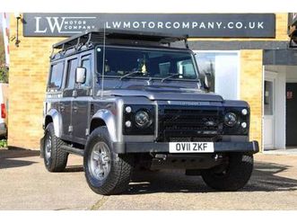 2011 land rover defender xs station wagon tdci window van diesel manual
