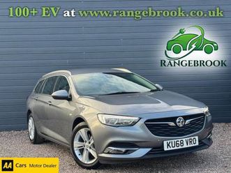 2018 68 vauxhall insignia 1.6 turbo d blueinjection sri nav sports tourer 5dr di