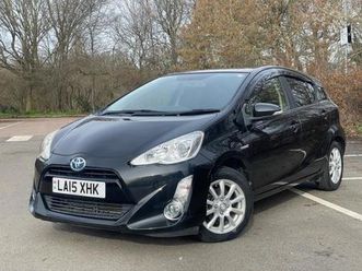 2015 toyota aqua base l hatchback hybrid electric automatic