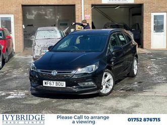 2017 67 vauxhall astra 1.4i turbo sri sports tourer 5dr petrol auto euro 6 (s/s)