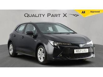 2021 toyota corolla 1.8 vvt-h icon tech cvt euro 6 (start/stop) 5dr hatchback petrol/electric hybrid aut...