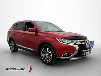 mitsubishi outlander 2.2 4wd business 7-sits kamera m-värm