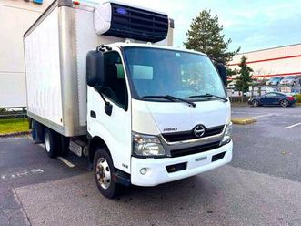2018 hino 155 refrigerated truck diesel - backup camera