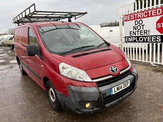 2014 toyota proace 120 van 2.0hdi h1 128hp panel van diesel manual
