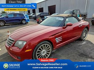 2006 chrysler crossfire convertible