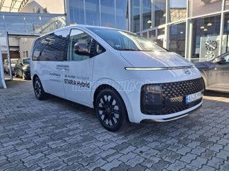 hyundai staria 1.6 t-gdi hybrid luxury (automata) márkakereskedés teljes felszereltségű bemutatóautója 225le