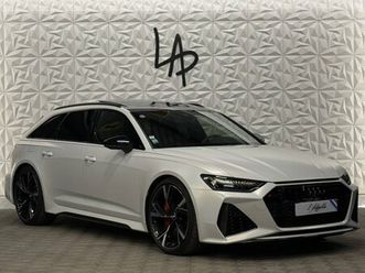 audi rs6 origine fr - toit pano - b&o - pack carbone
