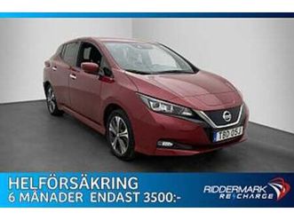 nissan leaf e+ 62 kwh tekna bose skinn 360° navi kamera