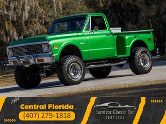 1971 chevrolet k-10 stepside 4x4