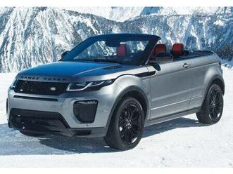 range rover evoque convertible 2.0td4 se dynamic 4wd 180 aut